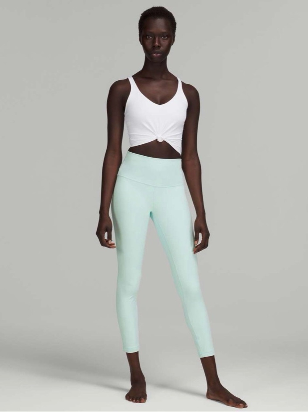 NWOT Lululemon Align High-Rise 25” Delicate Mint